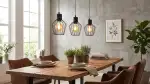 Industrielle Beleuchtung im Wohnraum