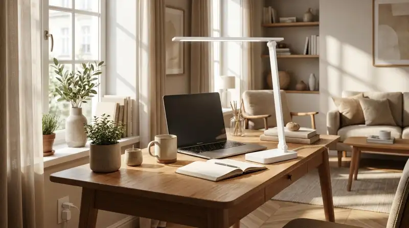 Nachhaltige Beleuchtung im Home Office