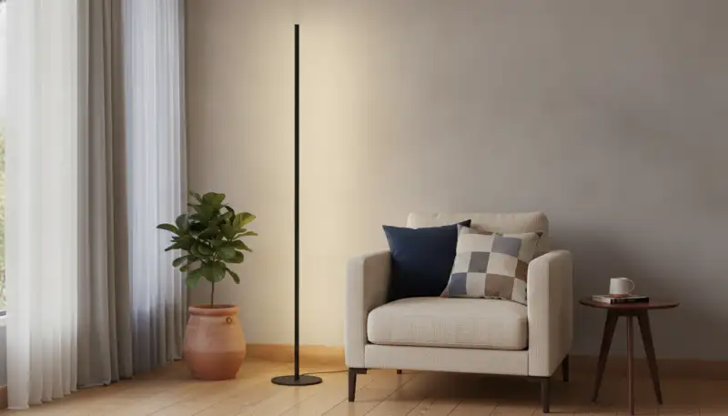 Flexibles Licht für jedes Ambiente: Entdecken Sie die smarte LED-Stehleuchte mit Fernbedienung
