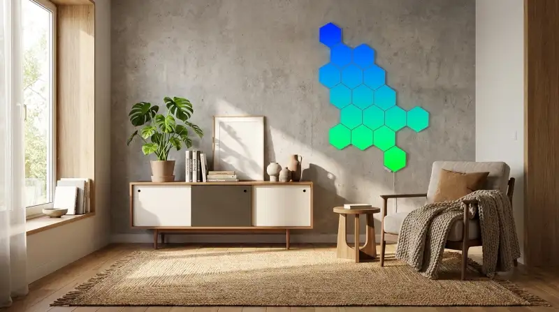 Kreative Lichtinstallationen als Raum-Highlight