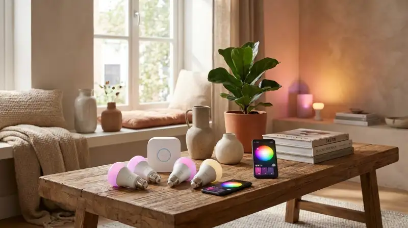 Intelligente Lichtsteuerung im Smart Home