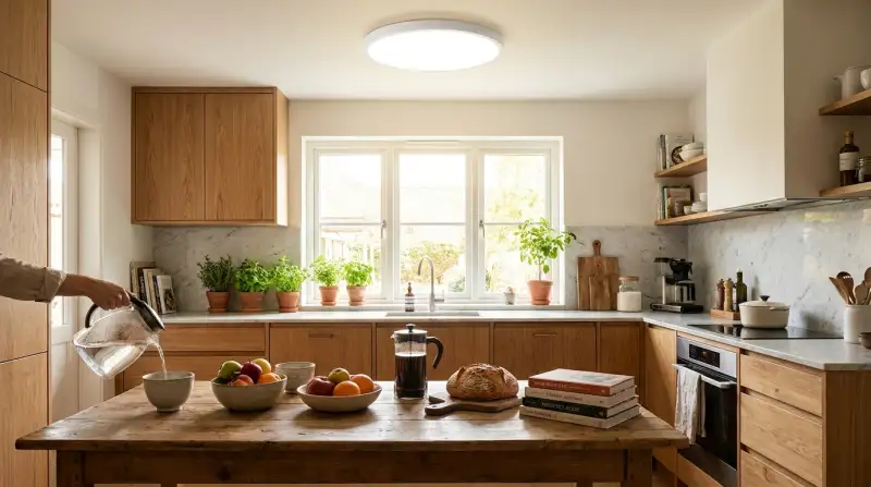 Optimale Küchenlichtplanung