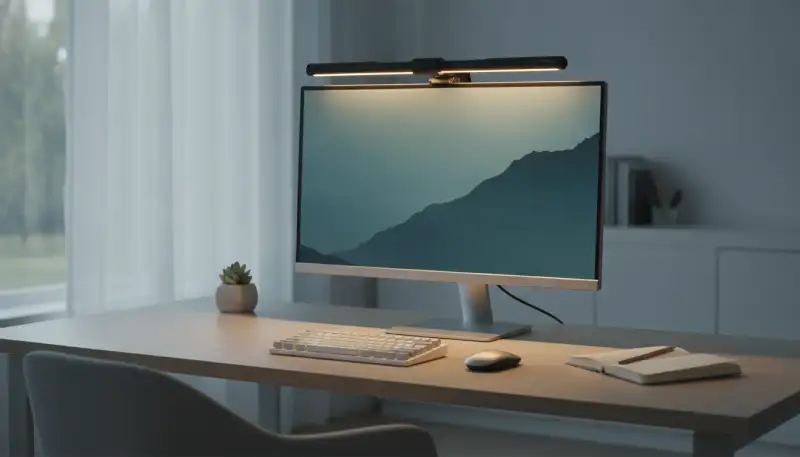 Optimales Licht am Arbeitsplatz: Warum die Monitor Light Bar mit Auto-Dimmen Ihr Setup revolutioniert