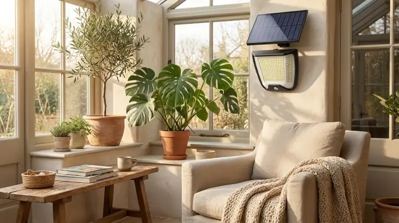 Solarleuchten mit Bewegungsmelder