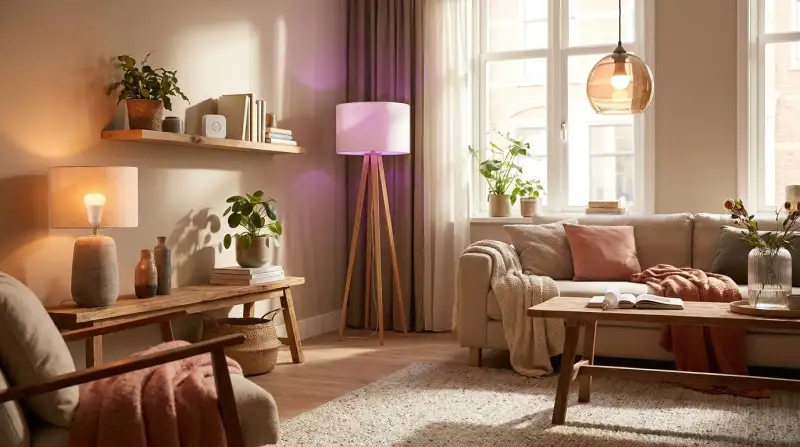 Intelligente Lichtsteuerung im modernen Wohnraum