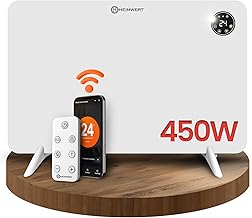 Infrarot Wandheizung 450W – Sofort Wohlfühlwärme – Senkt Heizkosten enorm – Luxusausstattung mi…