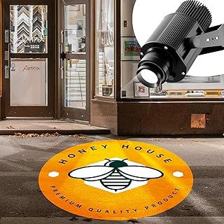 TM50 GOBO-Projektor, drehbar, IP67, wasserdicht, für den Außenbereich, LED-Licht, GOBO-Projekto…