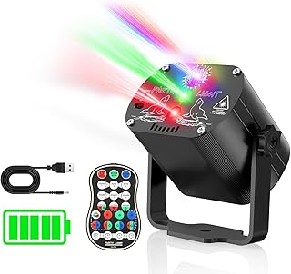 Wireless Disco Ball Party Light 4500mAh 60 Olika Mönster Strobe Effekt Batteri Musikstyrt Disco …