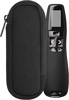 kwmobile Tasche für Universal Laser Pointer – Neopren Hülle Laserpointer in Schwarz – Laserpoin…