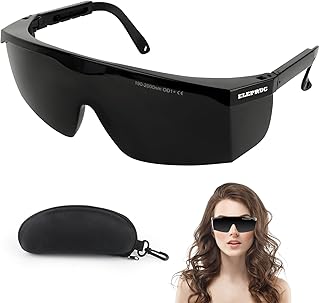 Laser-Schutzbrille IPL 190 nm – 2000 nm, UV Schutzbrille, Laserschutzbrille für Augenschutz und …