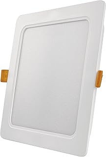 EMOS LED Panel 18 W, quadratische 1800 lm Deckenleuchte, Einbauleuchte 17 x 17 cm, Neutralweiß 4…