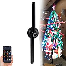 Hologram LED Fan Projector | Hologramm Projektor | Led Hologramm | Weihnachts Projektor | Mit APP…