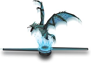 Missyou 50cm 3D Hologramm Fan mit WiFi und Bluetooth, HD LED Hologramm Projektor für Ausstellung…