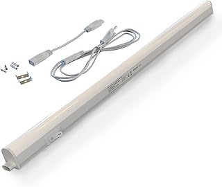 BRILONER – LED Leiste mit Ein/Aus-Schalter, neutralweiße Lichtfarbe, inkl. Steckerkabel, Unterba…