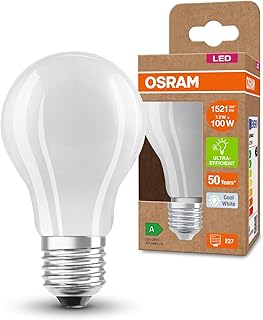 Osram LED SUPERSTAR+ CLASSIC A GL FR 100 LED-Lampe mit Sockel E27, klassische Kolbenform, weiß, …