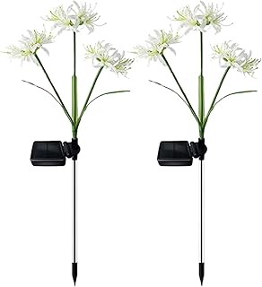 Blumen – wasserdichte LED-Blumen für den Außenbereich, Solar-Dekoration, wasserdicht, für de…