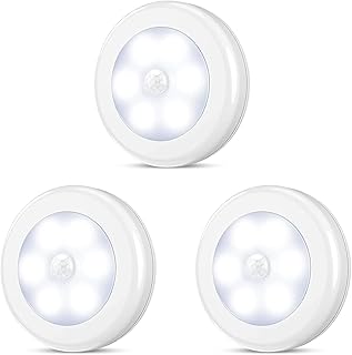 Oria LED Nachtlicht mit Bewegungsmelder Bewegungsmelder für Innen und Außen Flur Wandschrank Re…