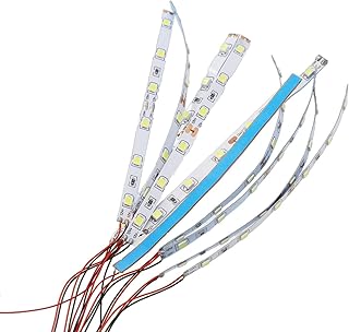 Set mit 10 warmweißen LEDs, perfekt für Miniaturbeleuchtung (weißes Licht)