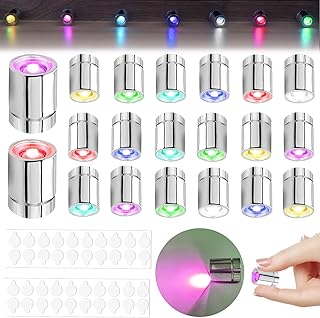 20 Stück Mini Led Licht Bunt Kleine Led Lichter Micro Für Beleuchtung Puppenhaus Mit 40 Kleber …