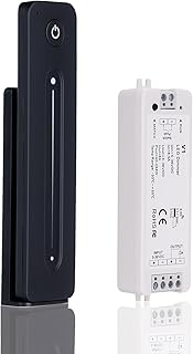JOYLIT LED Dimmer Controller mit Fernbedienung, DC 5V-36V 8A 2.4GHz RF Fernsteuerung Dimmschalter…