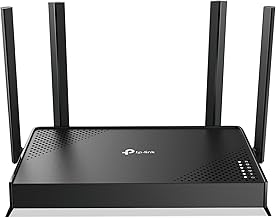 TP-Link Wi-Fi 7 Router Archer BE220, Dual-Band WLAN 3570 Mbps, 5 × Gigabit-Port, USB 3.0, MLO, E…