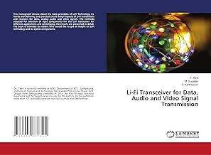 Li-Fi Transceiver for Data, Audio and Video Signal Transmission