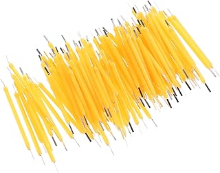 100 Stück LED Filament Lampenteile Warmweiß Energiesparende Langlebige LED Lichtfaden Ersatztei…