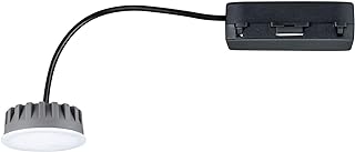 Paulmann 93078 Nova Plus LED Einbauleuchte Modul Coin 50mm 6W 470lm 230V 2700K Satin dimmbar Deck…