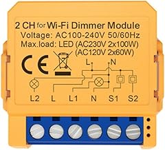 Für WLAN-Dimmschalter für Smart-Home-Systeme, mit Sprachsteuerung und zeitgesteuerten Funktione…