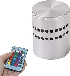 3W LED Wandleuchte Wandlampe Dimmbar Innen RGB Wandlicht Deckenleuchte Effektlicht Flurlampe Spir…