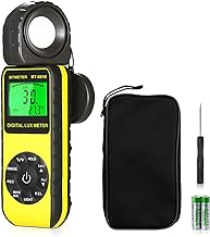 Digital Luxmeter Lichtmessgerät, BTMETER BT-881E Belichtungsmesser 0,01~300,000 Lux/FC Light Met…