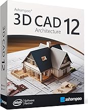 3D CAD 12 Architecture 2D / 3D Architektur für Hausplaner, Grundrisse, Wohnungen für Windows 11…