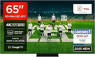 TCL 65Q7C QLED Mini LED Fernseher, 65 Zoll, 4K HDR Premium, Dolby Vision IQ & Atmos, Smart TV mit…