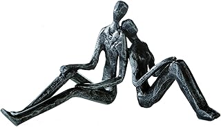 Casablanca Design Deko Figur Skulptur – Dekofigur Innenbereich – Dreaming – träumendes Paar – Ei…