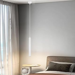 HOTUT Pendelleuchte Modern Zylinder,Zylinder Hängelampe,Höhenverstellbar Aluminium Kronleuchter…