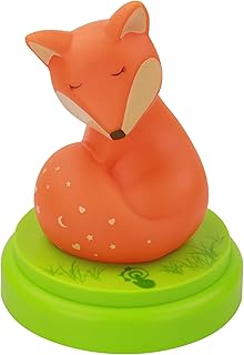 ANSMANN LED Nachtlicht „Fuchs“ – Süßes Schlummerlicht mit Touch Sensor & Timer – Ideal als …