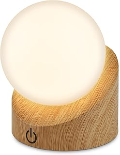 BRILONER – Mini LED Tischlampe kabellos IP54 mit Touch, dimmbar in Stufen, Akku & Lichtquelle tau…