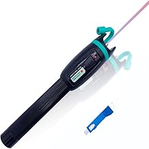 Elfcam® – Glasfaserkabel Tester, 10mW 10KM Visuelle Fehlersuche für LWL LC SC FC ST E2000, Glas…