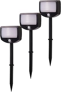 Northpoint LED Batterie Strahler Fluter Sicherheitsleuchte 3er Set mit Funk-Aktivierung Bewegungs…