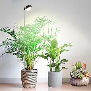 Pflanzenlampe LED Vollspektrum mit Optischer Linse für Hohe PPFD, Höhenverstellbare Grow Lampe …