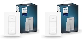 Philips Hue – 2er-Pack Dimmer Switch Weiß (EU/UK) smarter Dimmer zur Steuerung von Leuchten un…