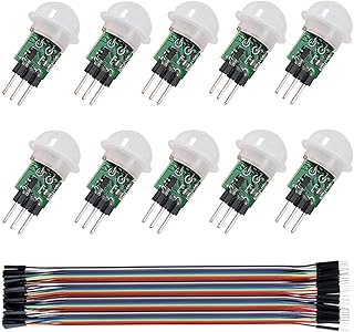 10pcs AM312 PIR Motion Sensor AM312 Mini Detector Module HC-SR312 Pyroelectric Infrared PIR Motio…