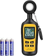 Digital Luxmeter Tragbare Photometer Belichtungsmesser Beleuchtungsstärke Lichtmesser mit Bereic…