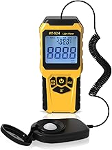 Digital Luxmeter Lichtmesser, Handheld Lux Meter Lux Messgerät Thermometer mit Geteilter Sensor,…