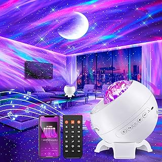 COOLNIGHT Sternenhimmel Projektor Kinder, 180-Lichtmodi Aurora Lampe Galaxy Projector, 15 White N…