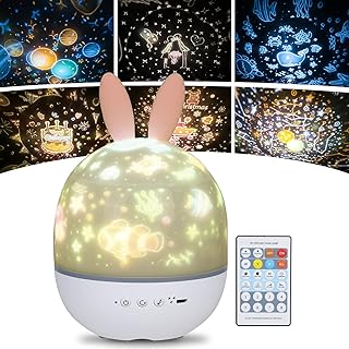 URAQT Sternenhimmel Projektor, 360° Drehbar Starry Projector Light, LED Nachtlicht Erwachsene mi…