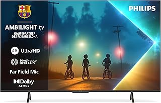 Philips Ambilight 43PUS8200 4K LED Smart TV – 43 Zoll Display mit Pixel Precise Ultra HD, Titan O…