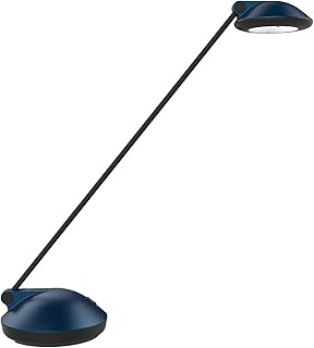 Unilux JOKER LED Oceanis Schreibtisch-Leuchte, Recycling-Lampe aus gebrauchten Fischernetzen, blau