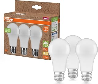 Osram LED PCR LAMPS WITH CLASSIC A 14W 827 Frosted E27, White, Kaltweiß