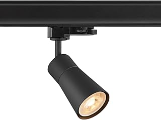 SLV PURI 2.0 CONE, Schienenstrahler, für 3 Phasen Schienensystem, Schwarz